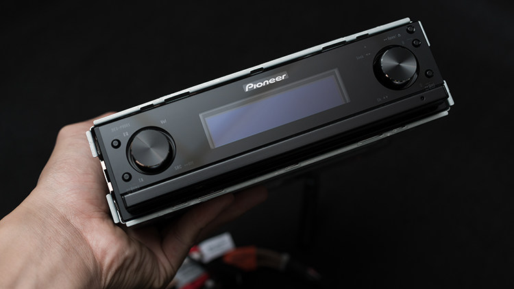 先锋dexp99rs车载cd内置dsp调音主动4分输出车载cd机