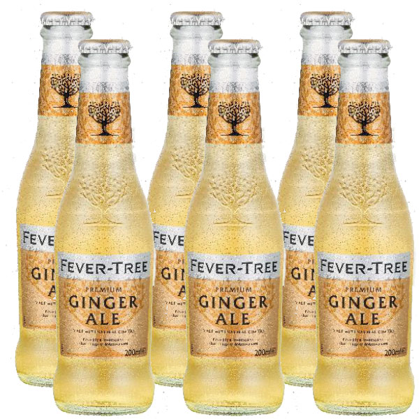 进口芬味姜汁汽水fevertreegingerale正品200ml碳酸饮料