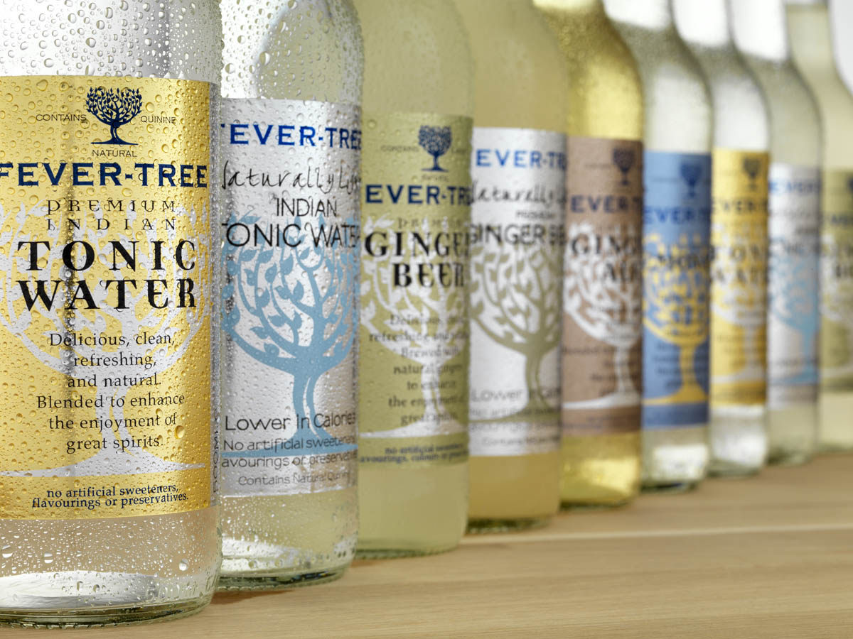 进口 芬味树印度汤力水汽水 金汤力 fever tree tonic 200ml*6瓶