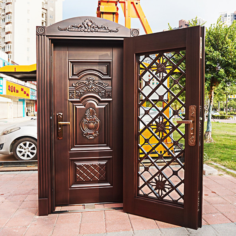 钢制双层防盗安全门:守护家的第一道防线