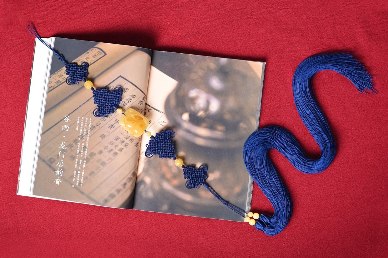 手工编织流苏主法背云穗子方丈结念挂珠平安扣佛教工艺品