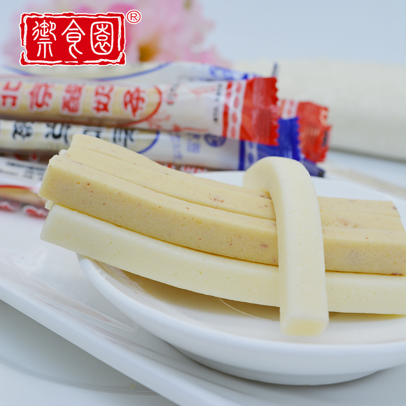 御食园老北京酸奶条500g北京特产奶酪条奶棒牛奶条疙瘩干奶条糖
