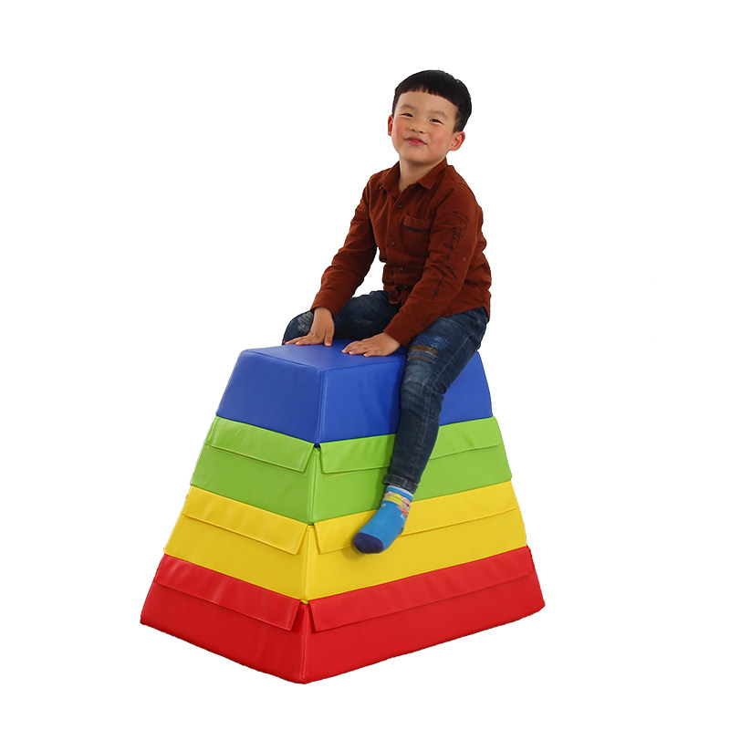 欧标早教软体跳马组合儿童软包感统运动训练器材软体组合器材