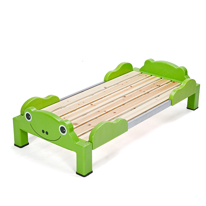 卡通造型午休幼儿园儿童专用单人幼儿睡床塑料幼儿园专用床(原婴童)