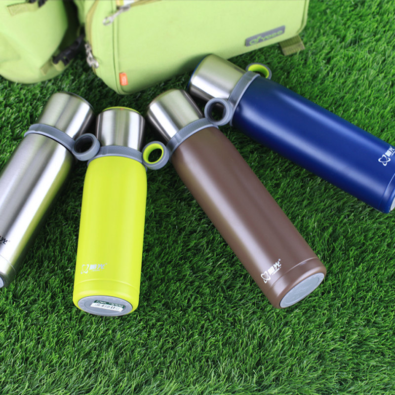 旭光保温杯真空不锈钢水壶男女运动水瓶户外便携保温杯