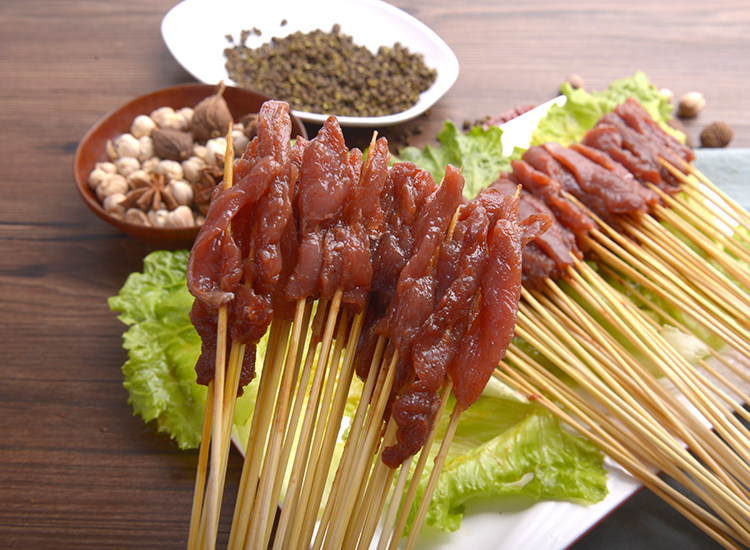 盼多多鸡肉串里叽小串小鲜肉手把串串30支10把10包其它