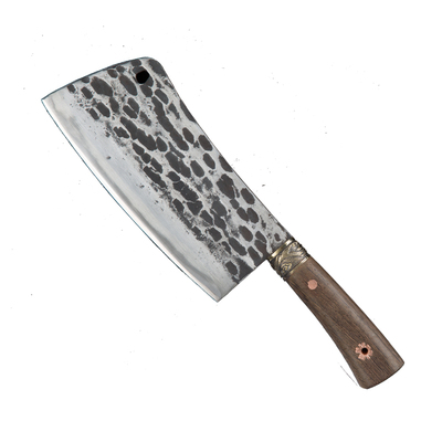 龙泉螭龙纯手工锻打家用斩骨菜刀厨房砍排骨鸡鸭专用骨头刀具剁刀