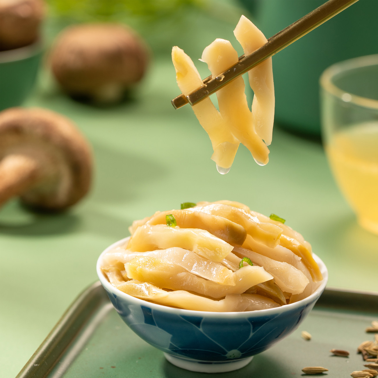 乌江涪陵榨菜红油麻辣榨菜佐餐开味下饭配粥酱菜袋装80克x10袋