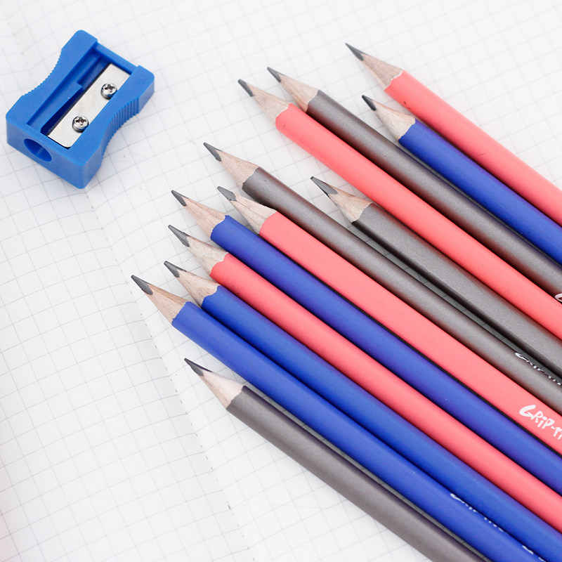 马可9002小学生三角铅笔儿童易握正姿安全全无铅笔