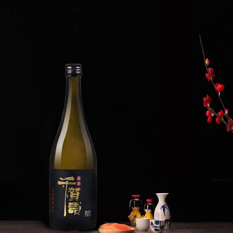 清酒千贺日本合资中国低度酒发酿酒米酒730ml清酒
