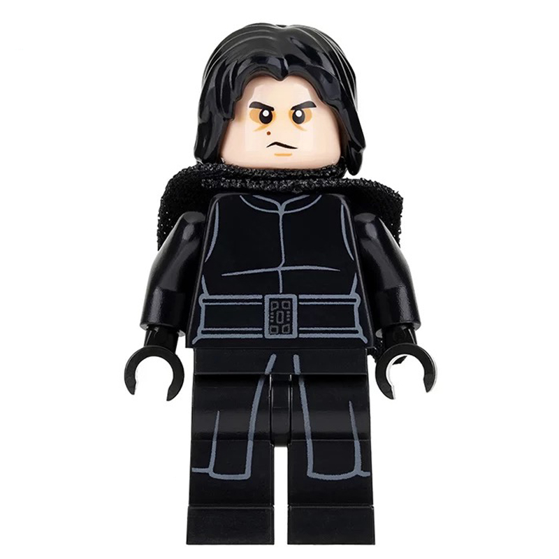 兼容乐高星球大战7人仔凯洛伦sw663大反派黑武士十字光剑xh144