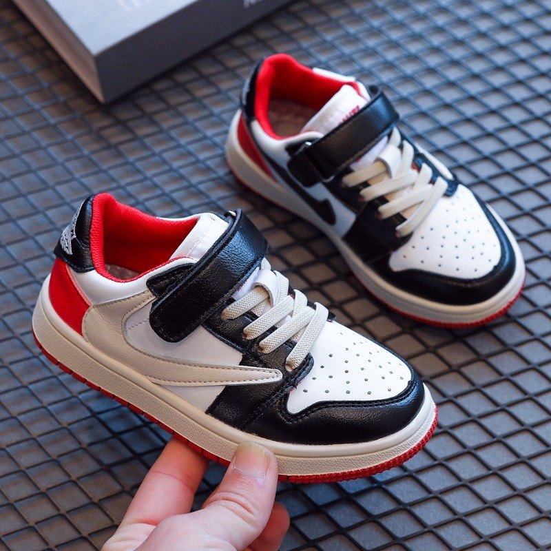 童鞋aj1男童2023新款春秋款板鞋炸街女童鞋子板鞋