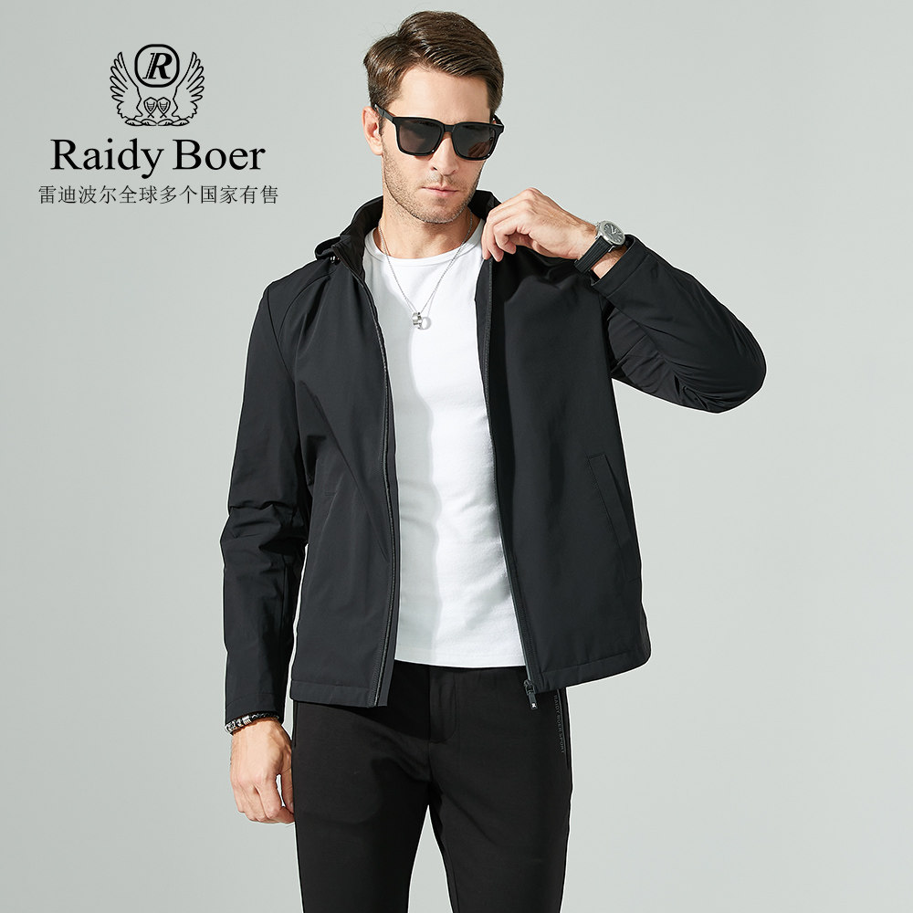 raidyboer雷迪波尔商场同款秋季时尚运动加绒夹克303170夹克