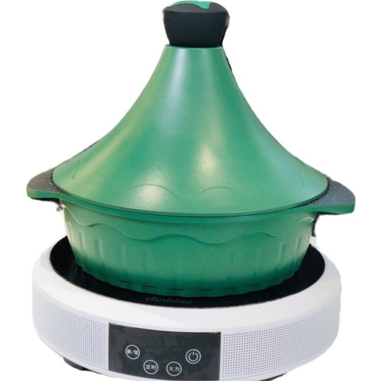 爱你多日常送礼电磁通用你多新款绿色煎锅炒锅炒锅