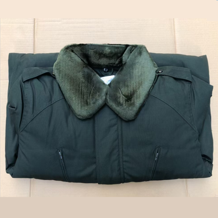 正品新式常大衣制式冬季松枝绿长款过膝盖寒区加厚军绿色棉大衣