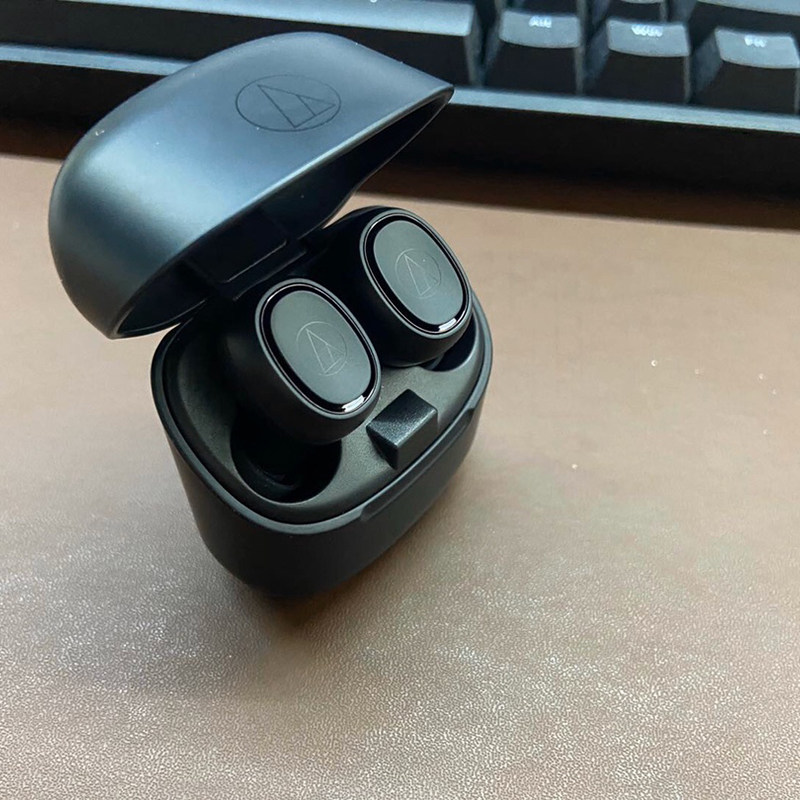 audiotechnica铁三角ath-ck3tw无线蓝牙耳机运动入耳蓝牙耳机