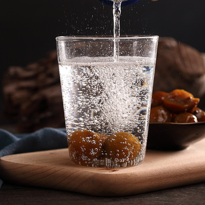 咸金桔潮汕特产腌制手工咸柑橘 式咸桔乐咸柑桔泡水玻璃瓶装500克