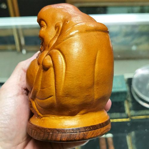 一阁精品天津名家套膜大肚弥勒佛像花模葫芦葫芦