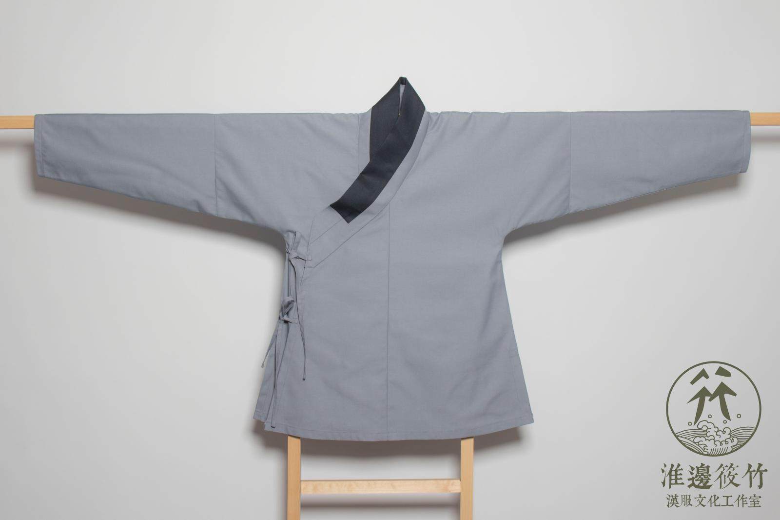 淮边短打劳作明制短衫三清短衣裋衣筱竹裋褐汉服定制