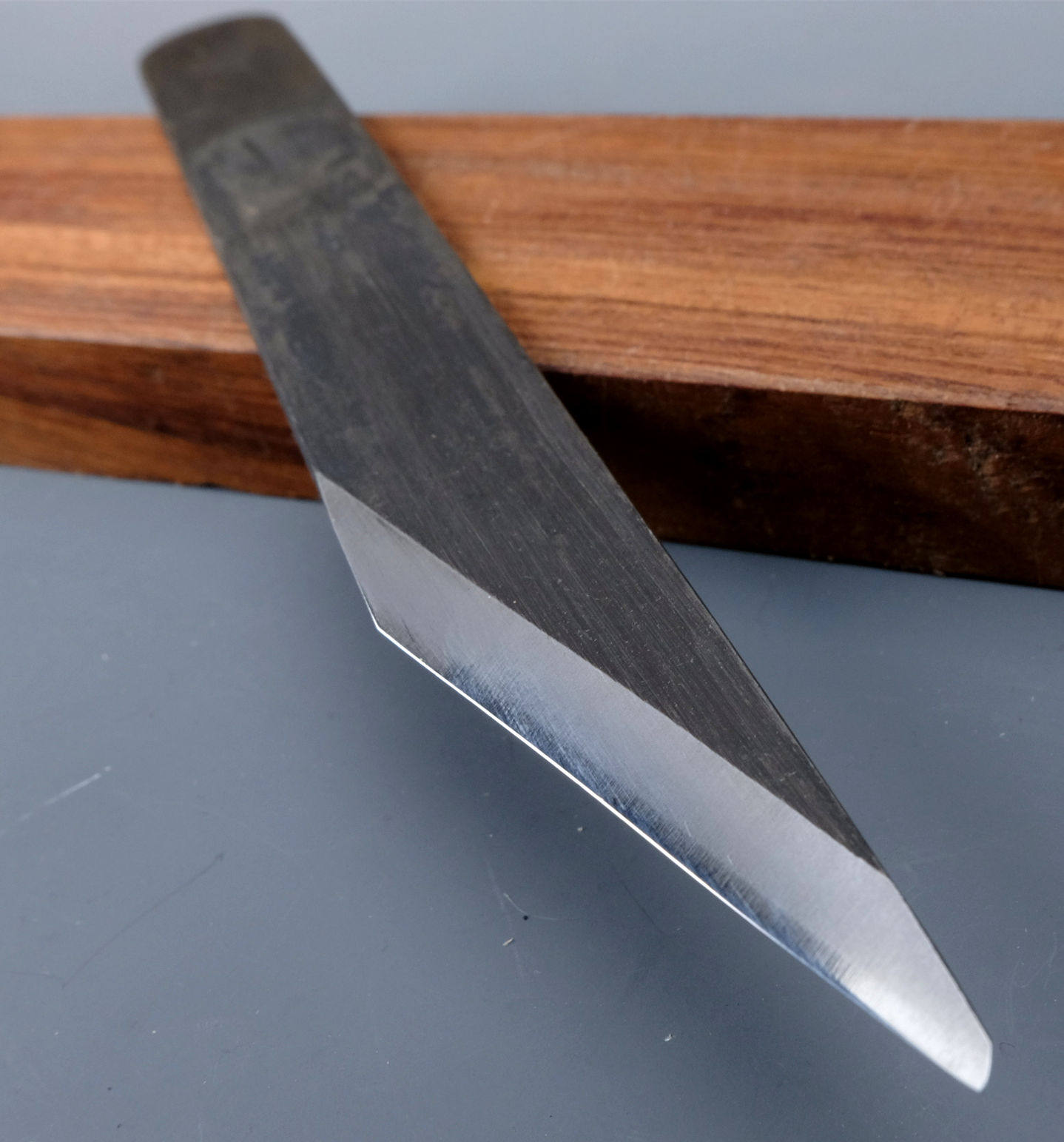 日本梅心子 切出小刀手打 斜口刀木工雕刻刀嫁接刀削刀安来青纸钢