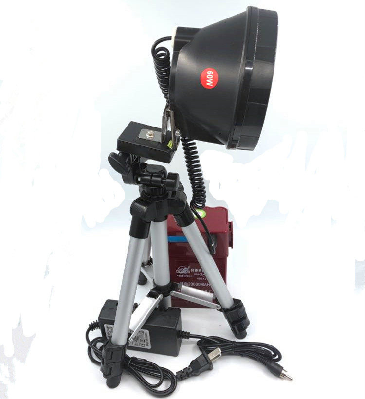 鸿顺4v20000容60w100w110大灯头夜钓灯大光杯大光斑超亮钓鱼灯