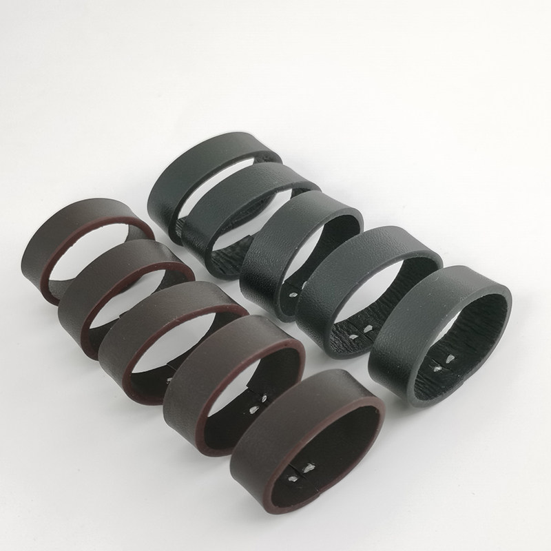 真皮皮带圈圈圈环男头层牛皮腰带裤带尾巴固定器腰带