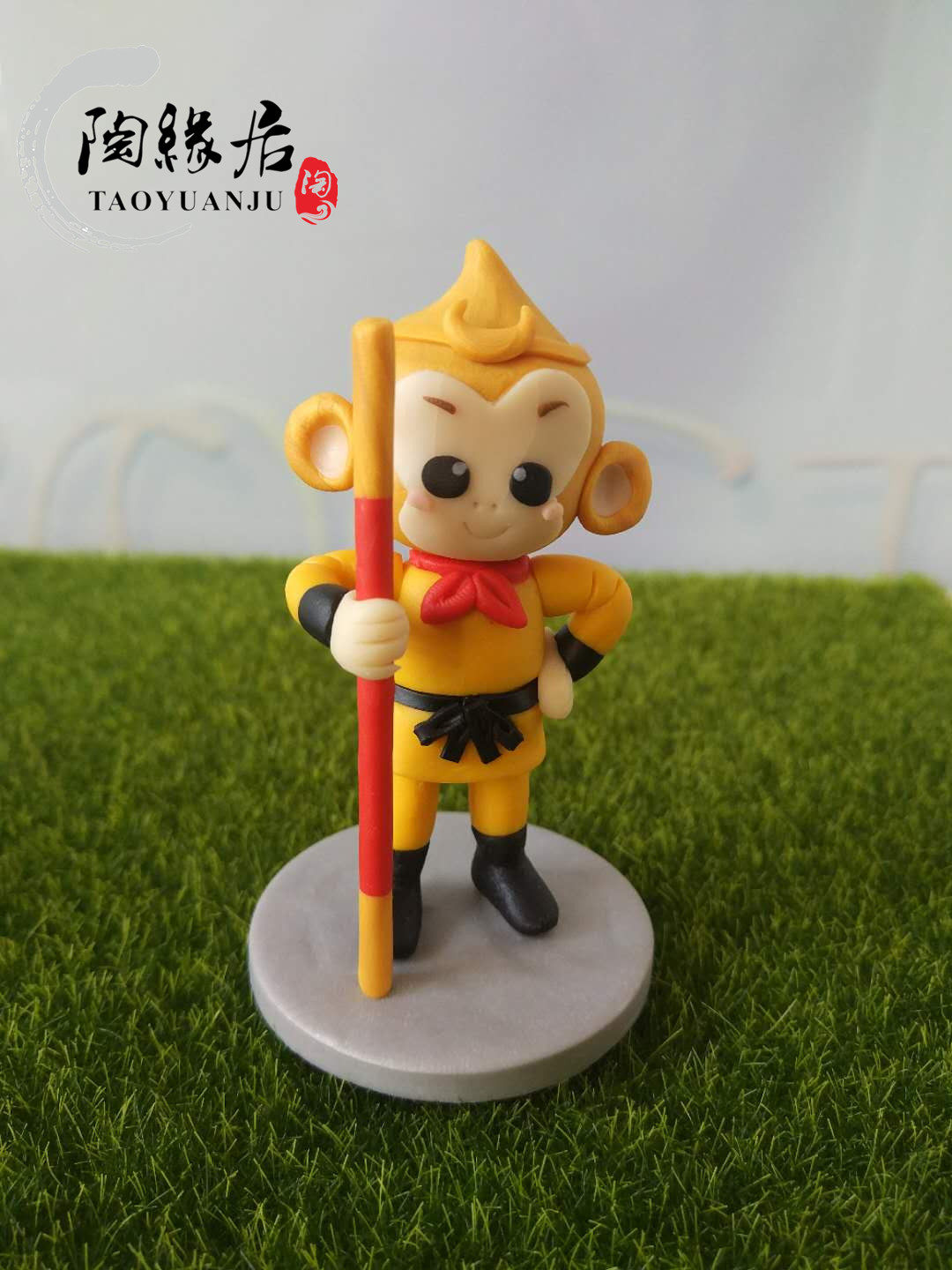 陶缘软陶经典西游记摆件卡通动漫公仔泥塑创意软陶泥