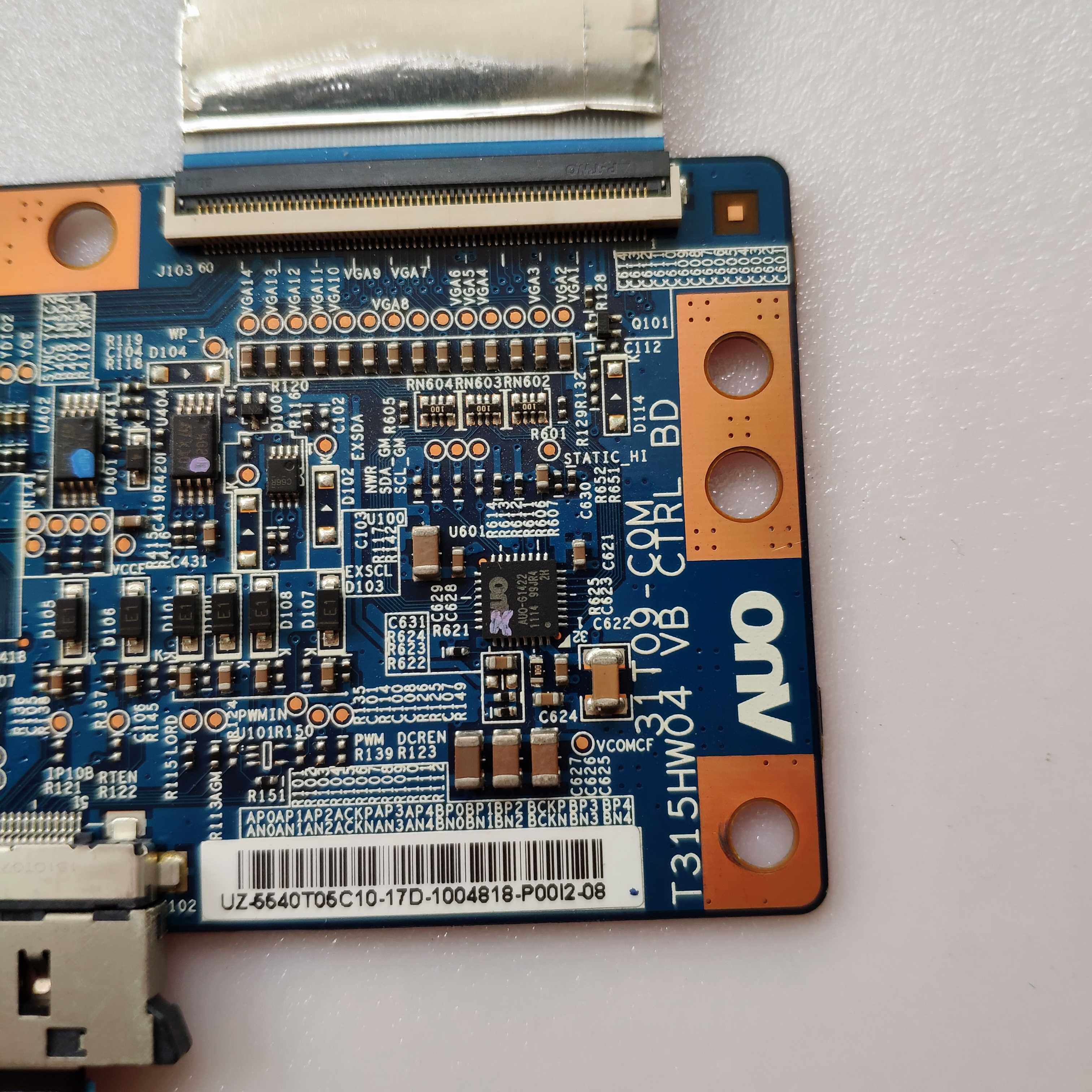 三星ua40d5000pr逻辑t315hw04vbctrlbd31t09c0mcom显示屏