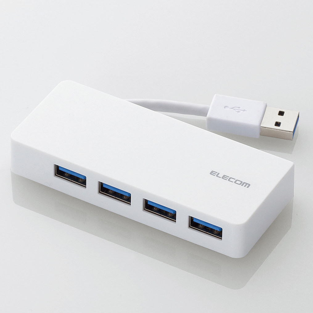 现货特价日本正品宜丽客usbhub超薄集线器接口usbhub