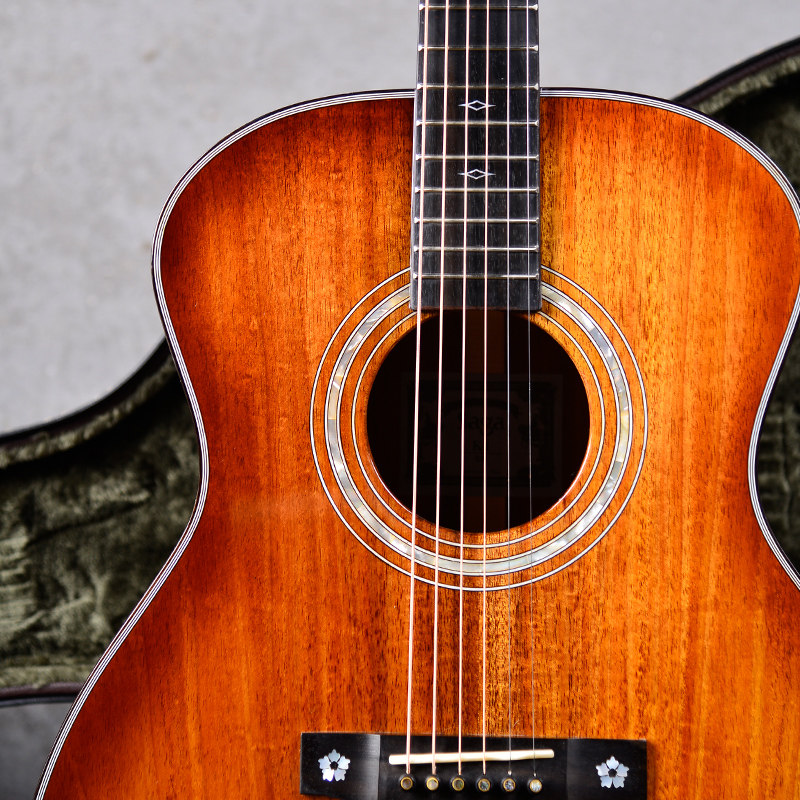 saga萨伽k1相思木全单吉他复古收藏民谣指弹吉他民谣吉他