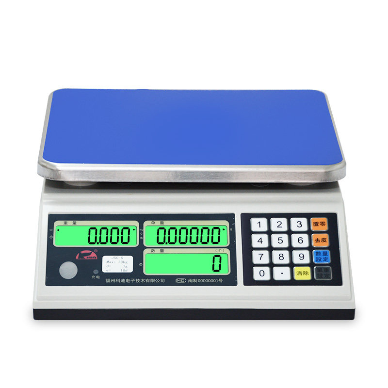 科迪电子称jsc-s称重电子称台秤3kg15kg30kg福州科迪高精度计数秤