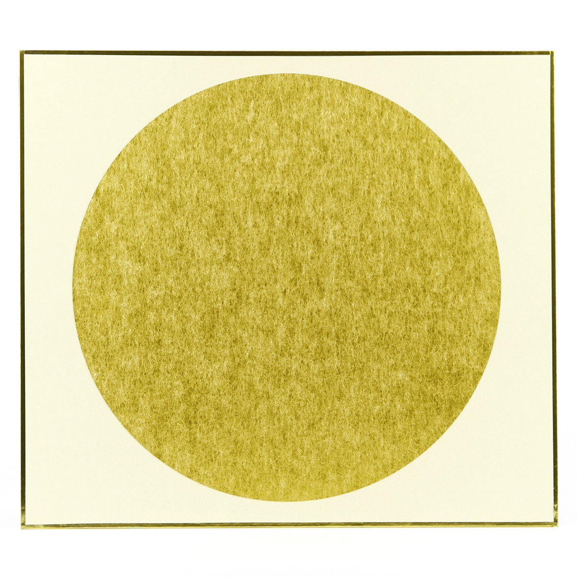 金潜卡纸日本进口圆形加厚硬卡镜片宣纸小楷宣纸