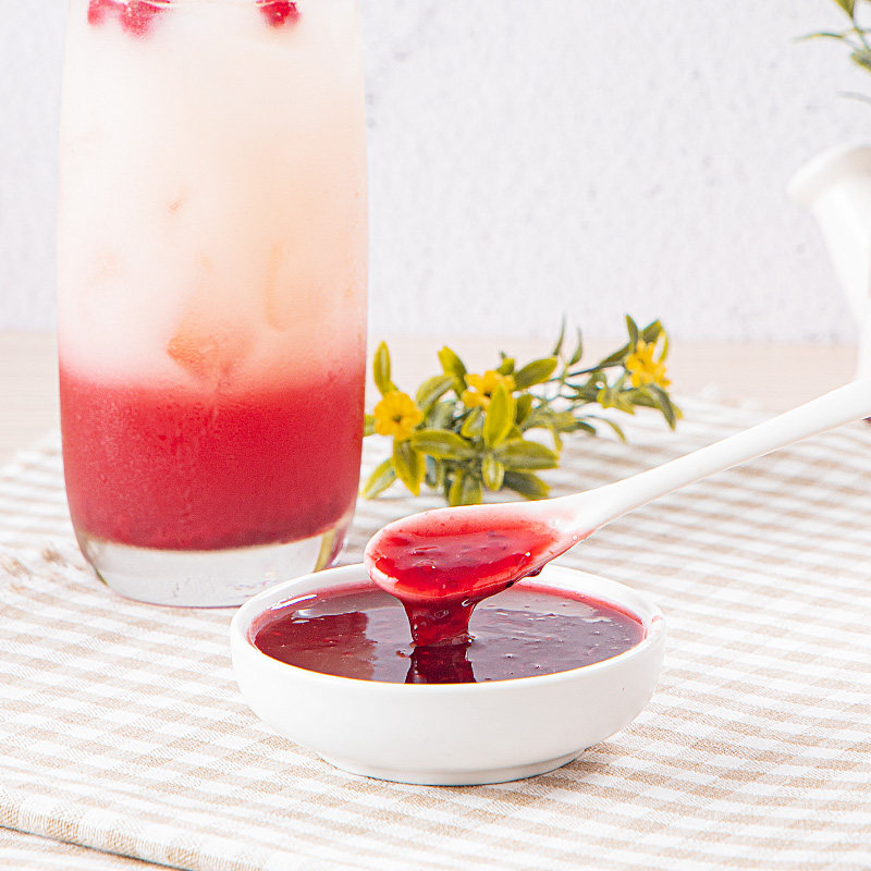 红树树莓果酱果泥1kg奶茶茶店专用冲饮果汁果酱