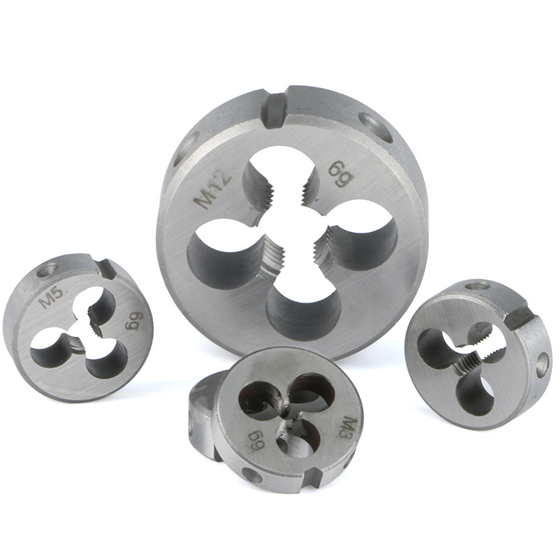 丝锥板牙 圆形板牙 元板牙圆板牙m1m2.5m3m4m5m6m8m10m12m14-m30