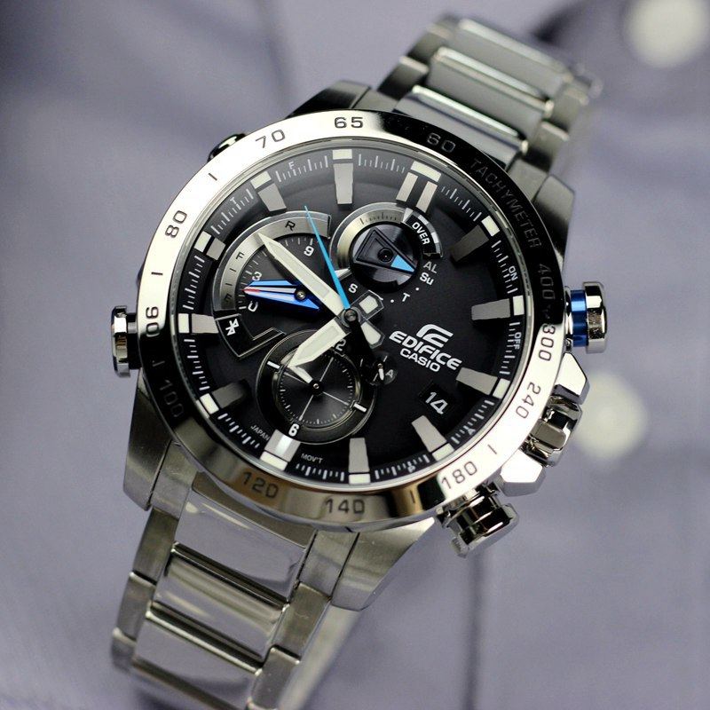 正品卡西欧手表休闲太阳能蓝牙eqb-800-501-1000dbxd-1a日韩腕表