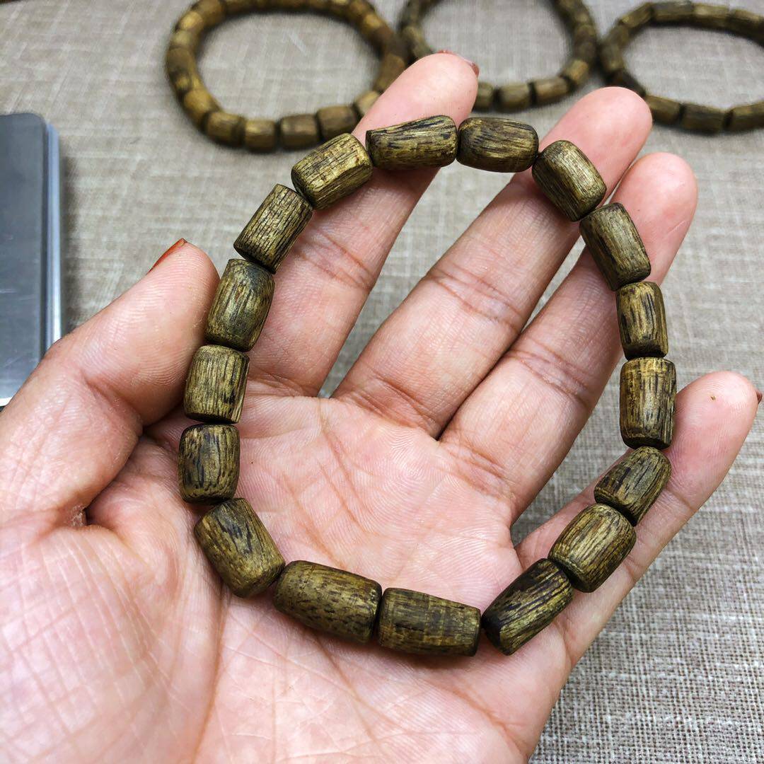 手链沉香9.5分沉绿棋手串随行保真天然佛珠