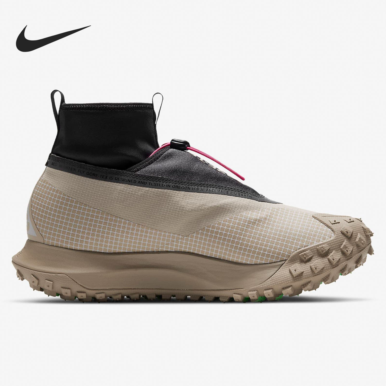 nike耐克正品acggore-tex3m反光高帮男机能袜套跑步跑步鞋