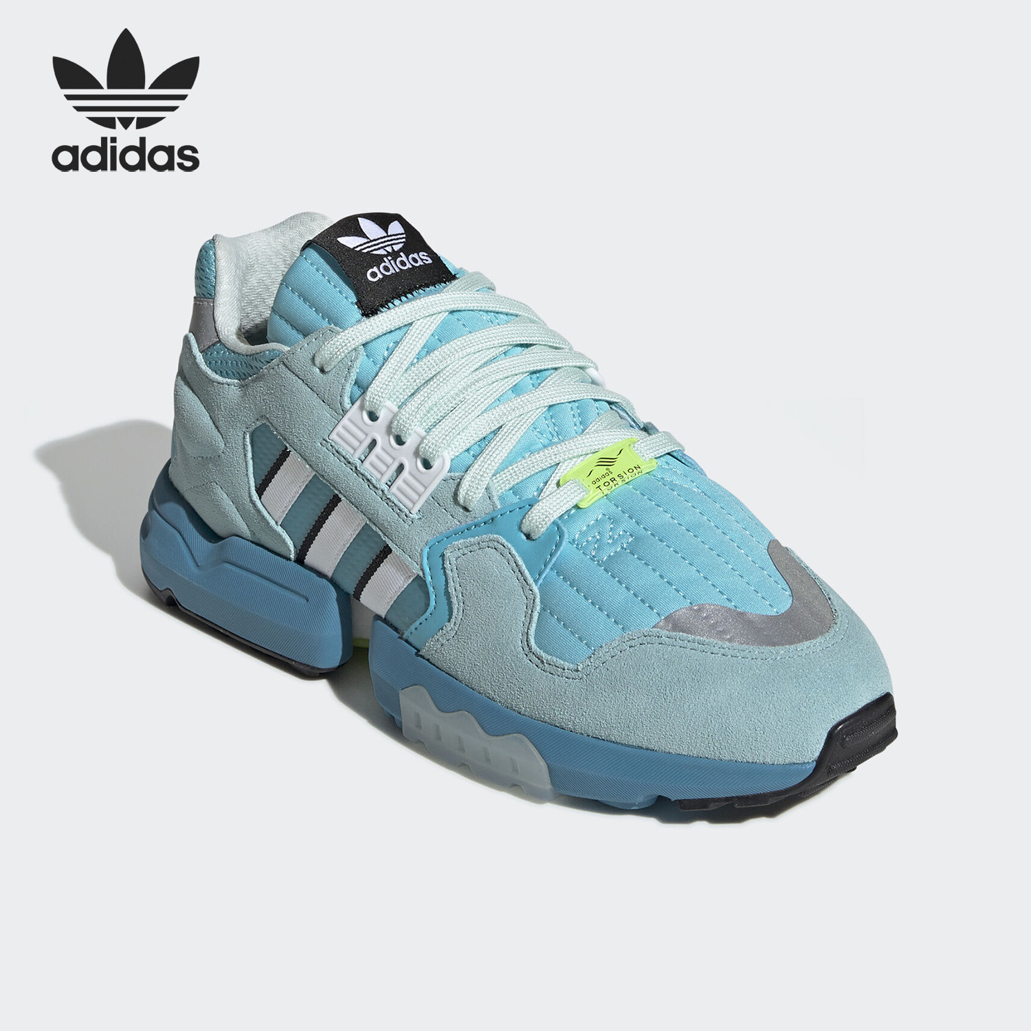 adidas阿迪达斯正品zxtorsion三叶草3m反光男子运动跑步鞋