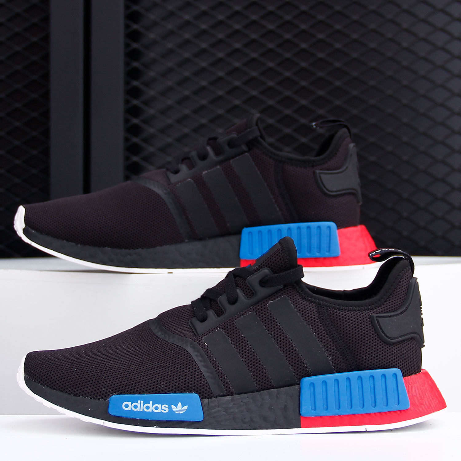 adidas阿迪达斯正品三叶草nmdr1男女经典休闲运动跑鞋跑步鞋