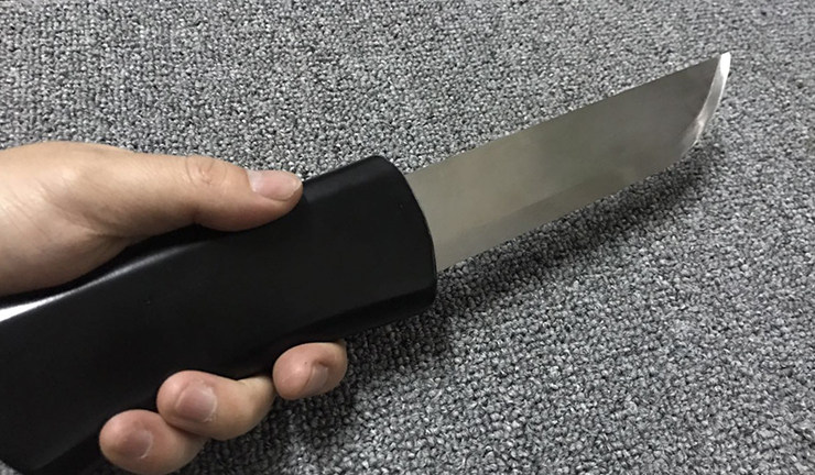 魔术砍手刀割手腕砍刀恐怖吓人舞台表演春节晚会魔术道具