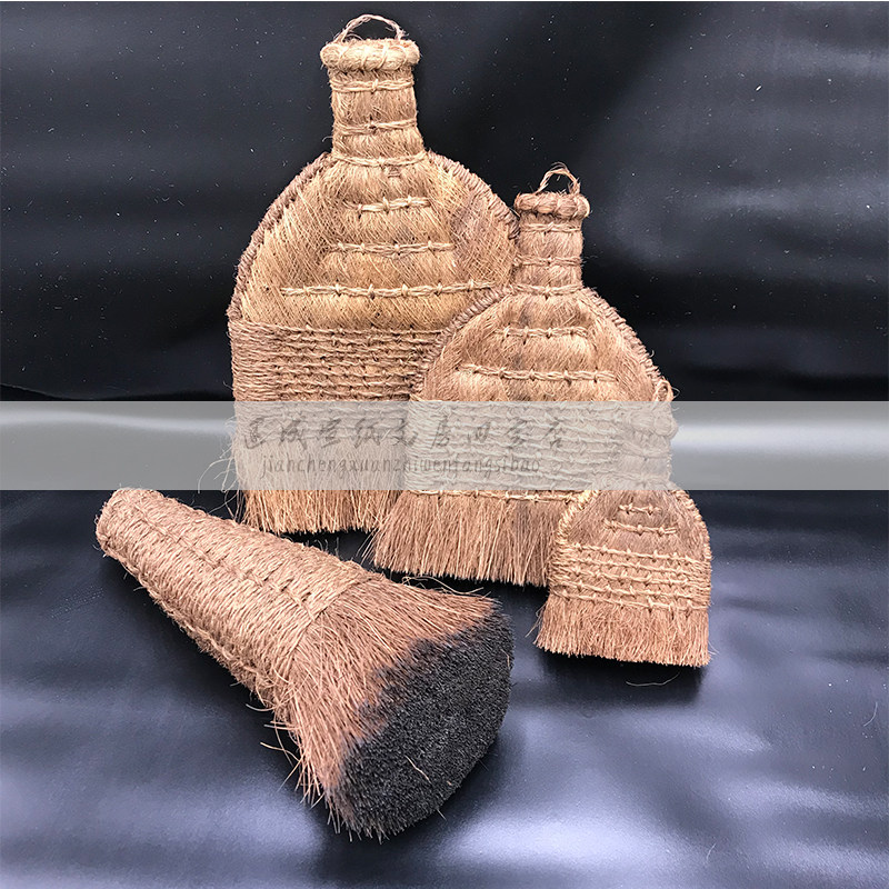 手工棕刷字画装裱刷子鬃刷浆糊刷带把棕老虎拓碑材料拓片保养工具