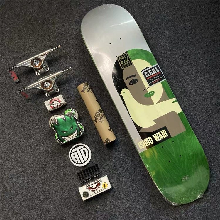 real滑板专业专业组组装双翘825性感美国进口滑板