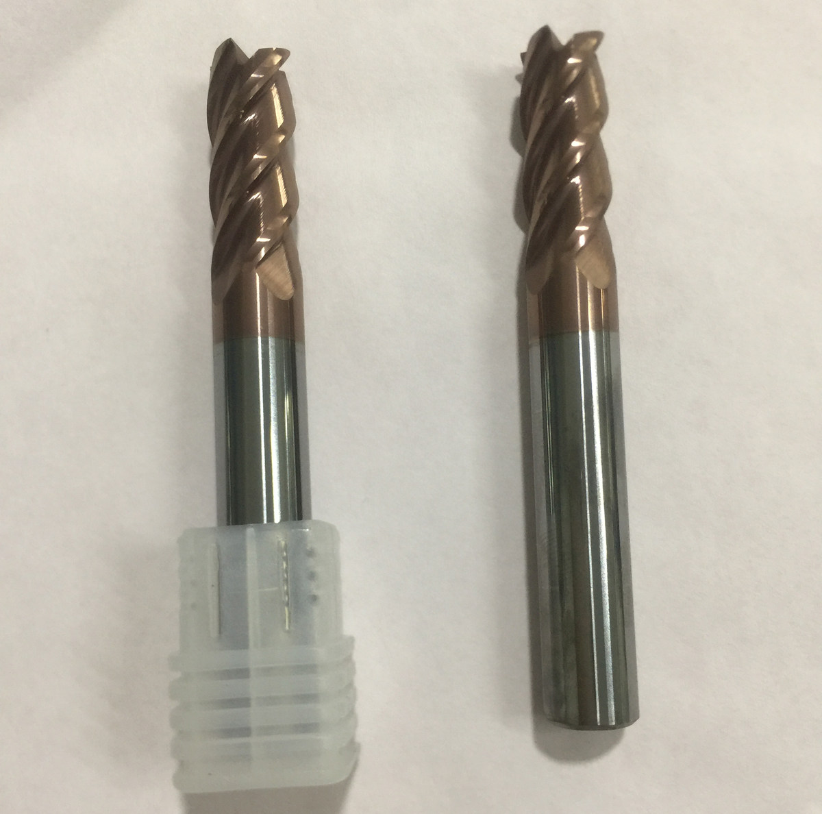 铣刀加硬钨钢65度合金涂层模具钢平头cnc标准立铣刀