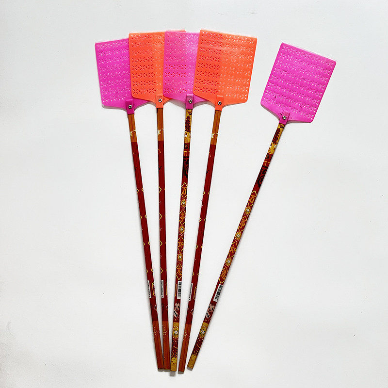 10把加厚加长加大竹竿苍蝇拍苍蝇蚊虫神器打不苍蝇拍