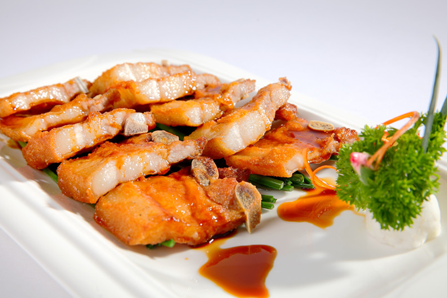 厨宝澳式烧排 腌制半成品 油炸酥排骨 酒店乡厨特色食材400克/包