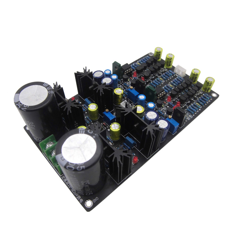 参考金嗓子e303x前级板hifi甲类功放音调板前置放大器diy套件成品