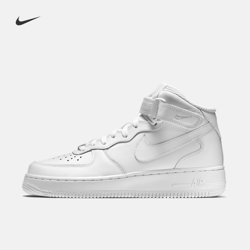 nike耐克官方airforcemid空军一号女子运动鞋板鞋运动休闲鞋