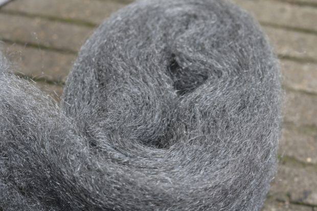 抛光钢丝亮钢丝棉0号1号棉垫石材护理清洁用品钢丝球