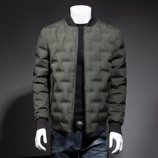 Down jacket men's short 2020 new handsome winter lightweight fashion baseball uniform warm jacket trendy brand explosion Down jacket men's short 2020 new handsome winter lightweight fashion baseball uniform warm jacket trendy brand explosion