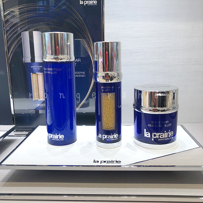 荣儿推荐韩国免税采购莱珀妮laprairie鱼子酱四件面部护理套装